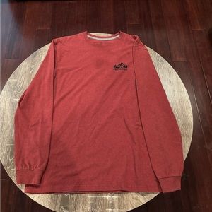 Patagonia Red Long Sleeve Tee Size Medium